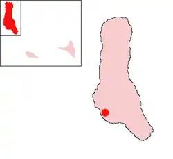 Lage von Mitsoudje auf Grande Comore