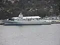 Die Fridtjof Nansen im Heimathafen Haakonsvern