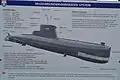 Infotafel im Marinemuseum, Horten.