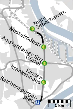 Der sogenannte „Champignontunnel“