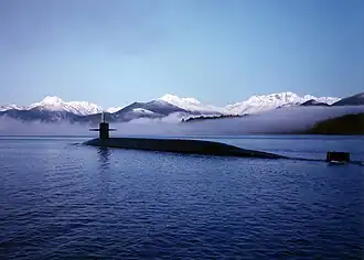 USS Kentucky auf See