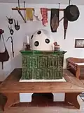 Kachelofen von der Fraueninsel aus dem 17. Jhd.