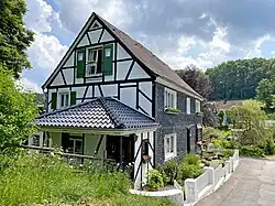 Fachwerkhaus Kaffeekanne 1