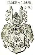 Stammwappen der Kager von Globen