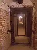Doppelte Stahltüren zur 3. Etage