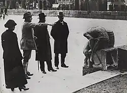Kai Nielsen auf dem Blågårds Plads, Kopenhagen
