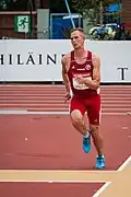 Jussi Viita produzierte mit seinen 2,19&nbsp;m einen Fehlversuch zu viel, um im Finale dabei zu&nbsp;sein