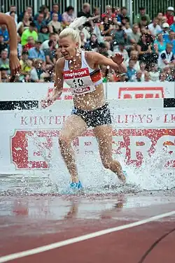Sandra Eriksson Rang acht in 9:39,64&nbsp;min