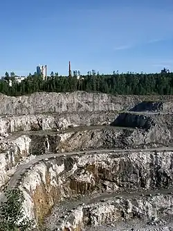 Foto einer Mine