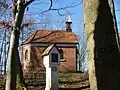 Bildstock (11. Station) und Kapelle