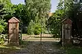 Zufahrt zum Pfarrhaus