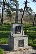 Dorfkreuz im Dorfzentrum
