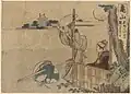 Katsushika Hokusai: Kameyama, 1804, verschiedene Sammlungen