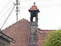Kamin an einem Bauernhaus in Reimlingen