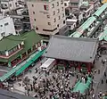 Blick auf das Kaminari-mon