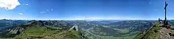 Panorama vom Gipfel der Kanisfluh