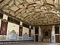 Kapitelsaal mit den für Portugal typischen Fliesen an der Wand