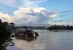 Der Fluss Kapuas in Putussibau