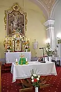 Altar in der Kirche