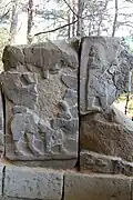 Reliefs SKr 9 und 8