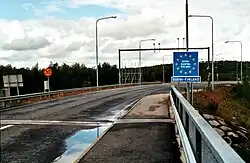 Grenzübergang nach Finnland