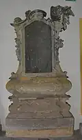 Grabstein in der Augustinerkirche in Gotha