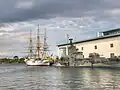 Blick zum Marinemuseum