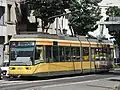 Wagen 262 in der ursprünglichen Lackierung mit neuer Frontschürze im Jahr 2013