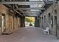 Durchgang Kühlhaus-Schweineschlachthaus