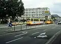 Zwei GT6-D am Ettlinger Tor, 1988