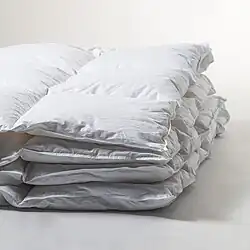 Gestepptes Karo-Duvet