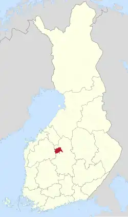 Lage von Karstula in Finnland