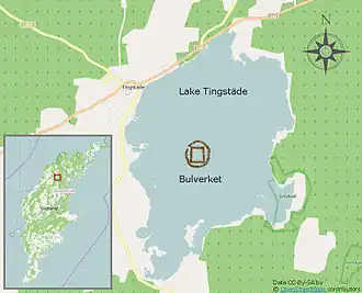 Gemäß alten Karten war der See Tingstädeträsk mit der Ostsee verbunden, was den Schiffsfund erklärt
