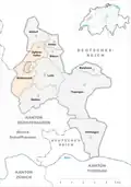 Gemeinden bis 1967