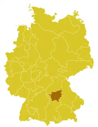Karte Dekanat Roth-Schwabach