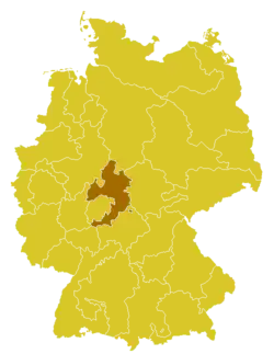 Karte Bistum Fulda