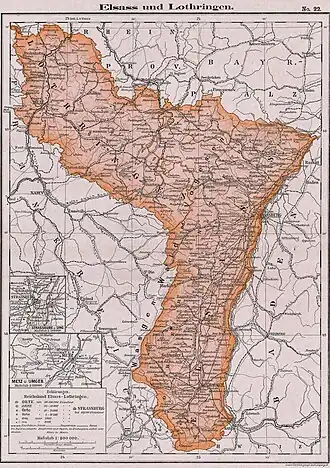 Reichsland Elsaß-Lothringen
