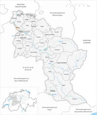 Karte von Aefligen
