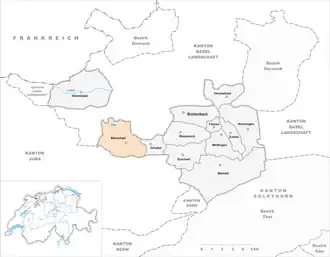 Karte von Bärschwil