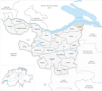 Karte von Berlingen