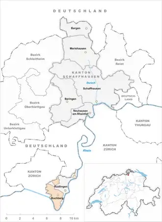 Karte von Buchberg
