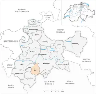 Karte von Dorf