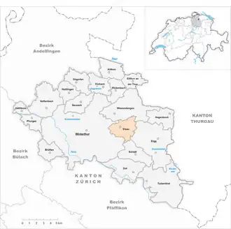 Karte von Elsau