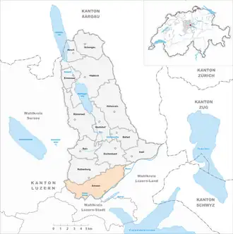 Karte von Emmen