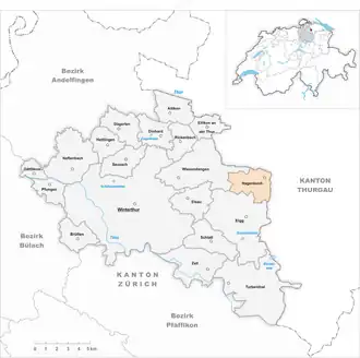 Karte von Hagenbuch