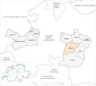Karte von Hochwald