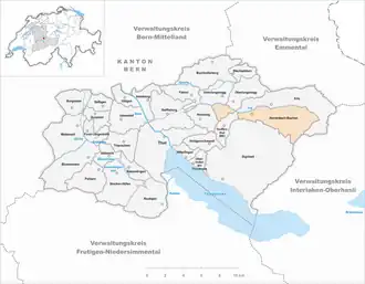 Karte von Horrenbach-Buchen