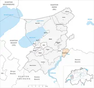 Karte von Kleinbösingen