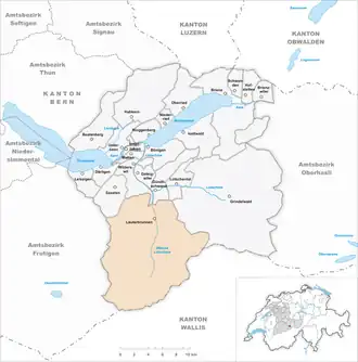 Karte von Stechelberg