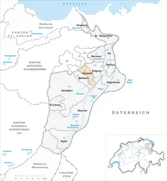 Karte von Rebstein